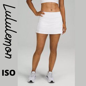 ISO Lululemon Pace Rival Skirt Long* size 2